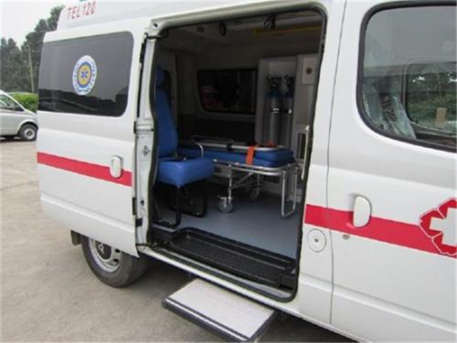钦北救护车出租服务案例7