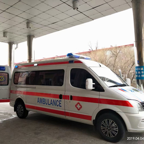 钦北救护车出租服务案例2